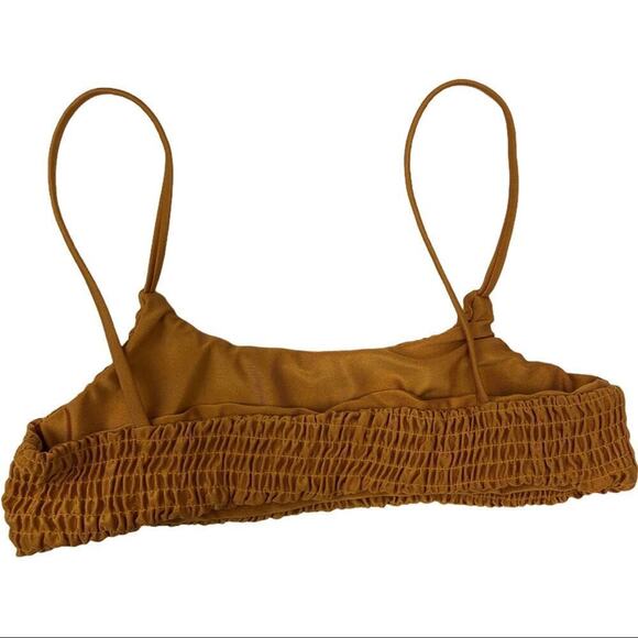 Zaful Smocked Burnt Orange Bikini Top And Bottoms Bathing Suit Set Size Small - Picture 5 of 15